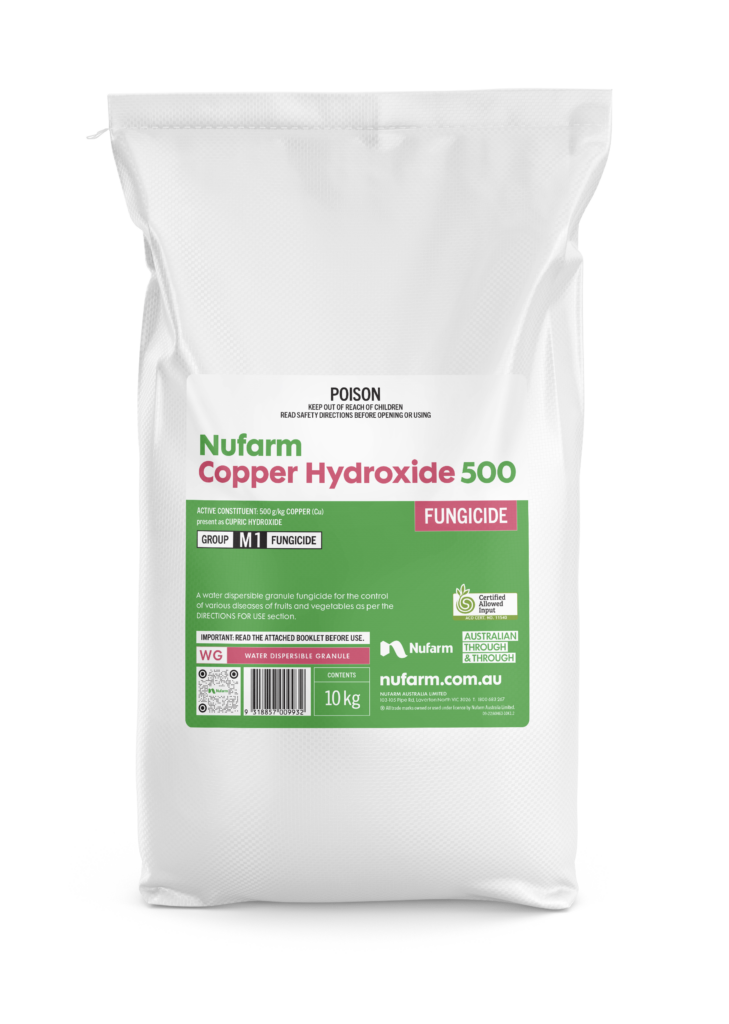 Nufarm Copper Hydroxide 500 Nufarm Australia
