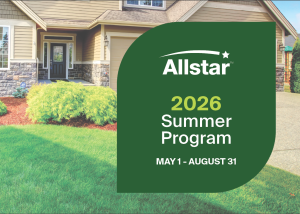 Allstar 2026 Summer Program runs from May 1 through August 31